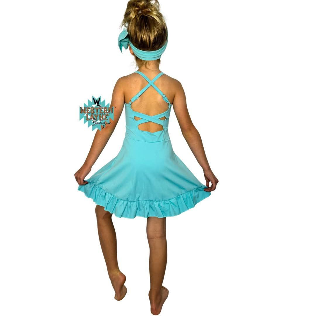 Aqua Athletic Dress