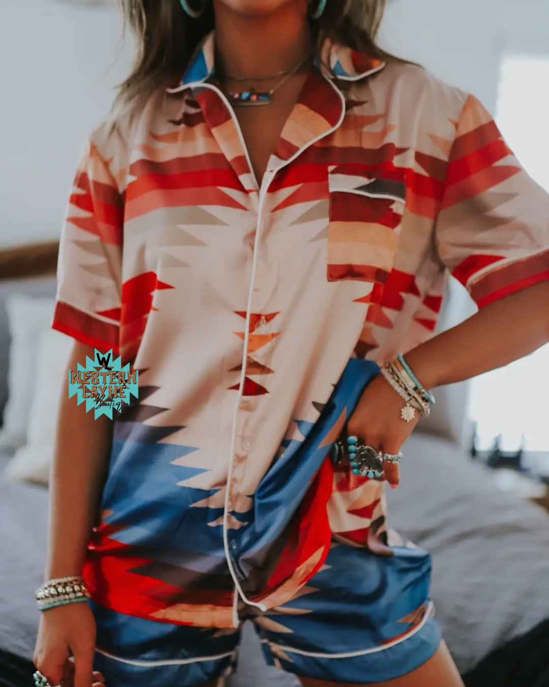 Aztec Pajama Set