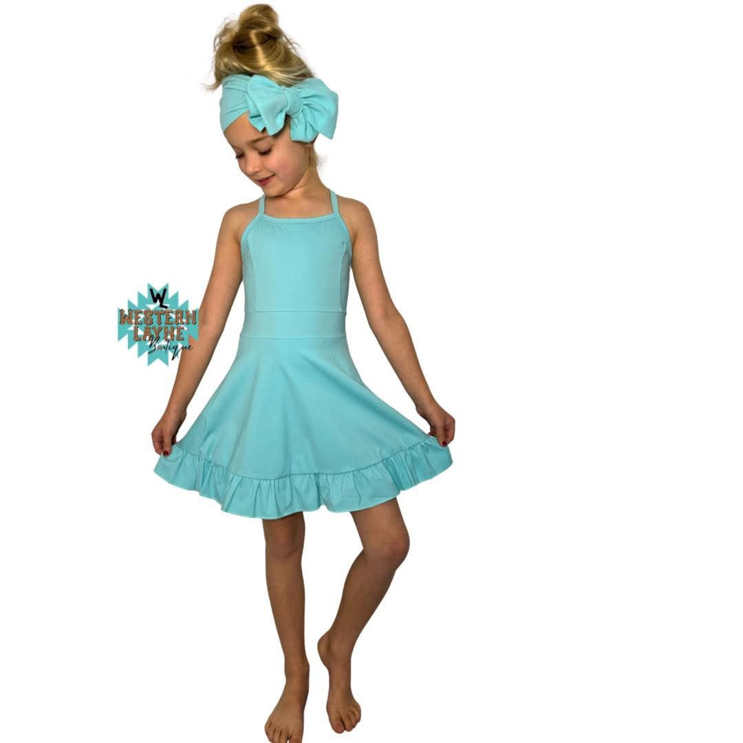 Aqua Athletic Dress