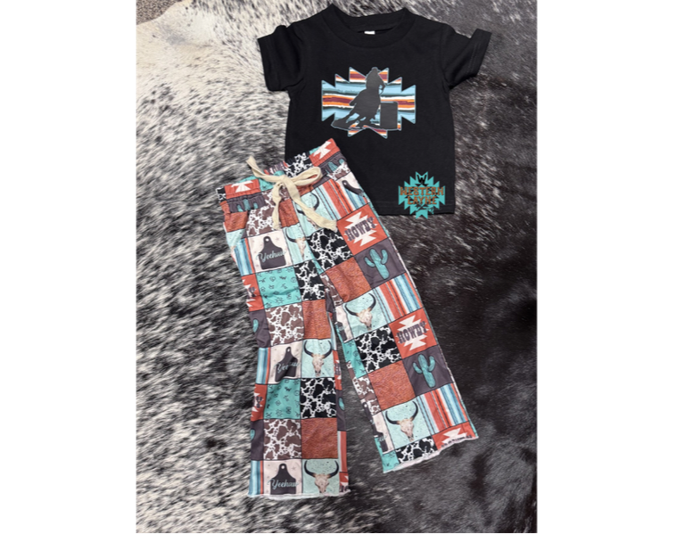 Aztec Serape Barrel Racer T-Shirt