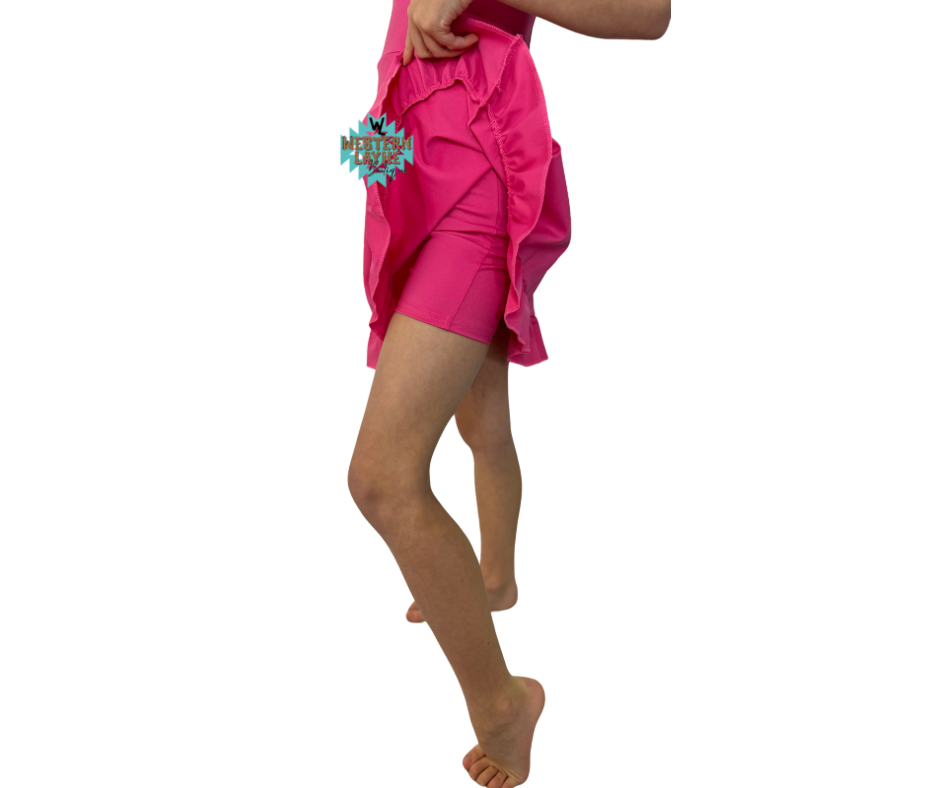 Hot Pink Athletic Dress