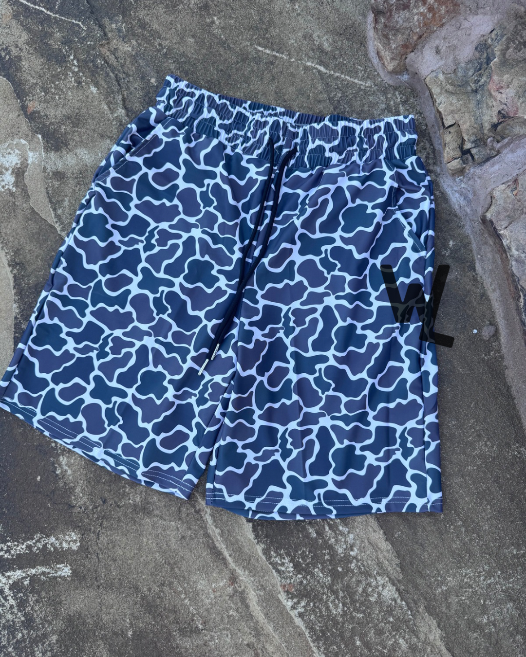 Men’s Camo Swim Trunks