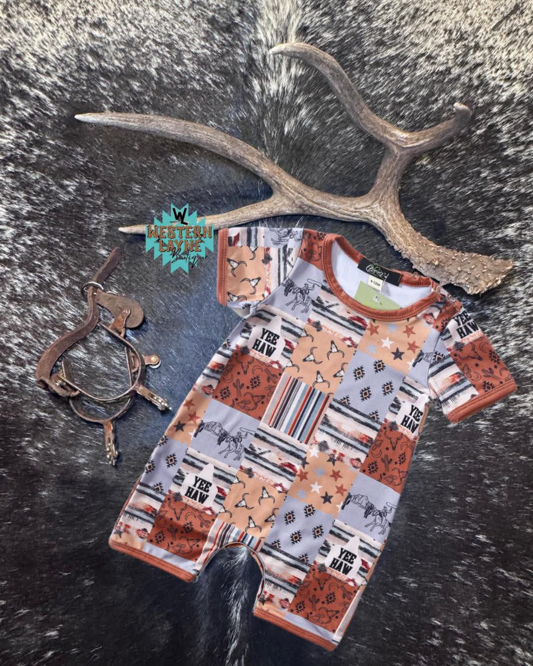 YeeHaw Rodeo Romper