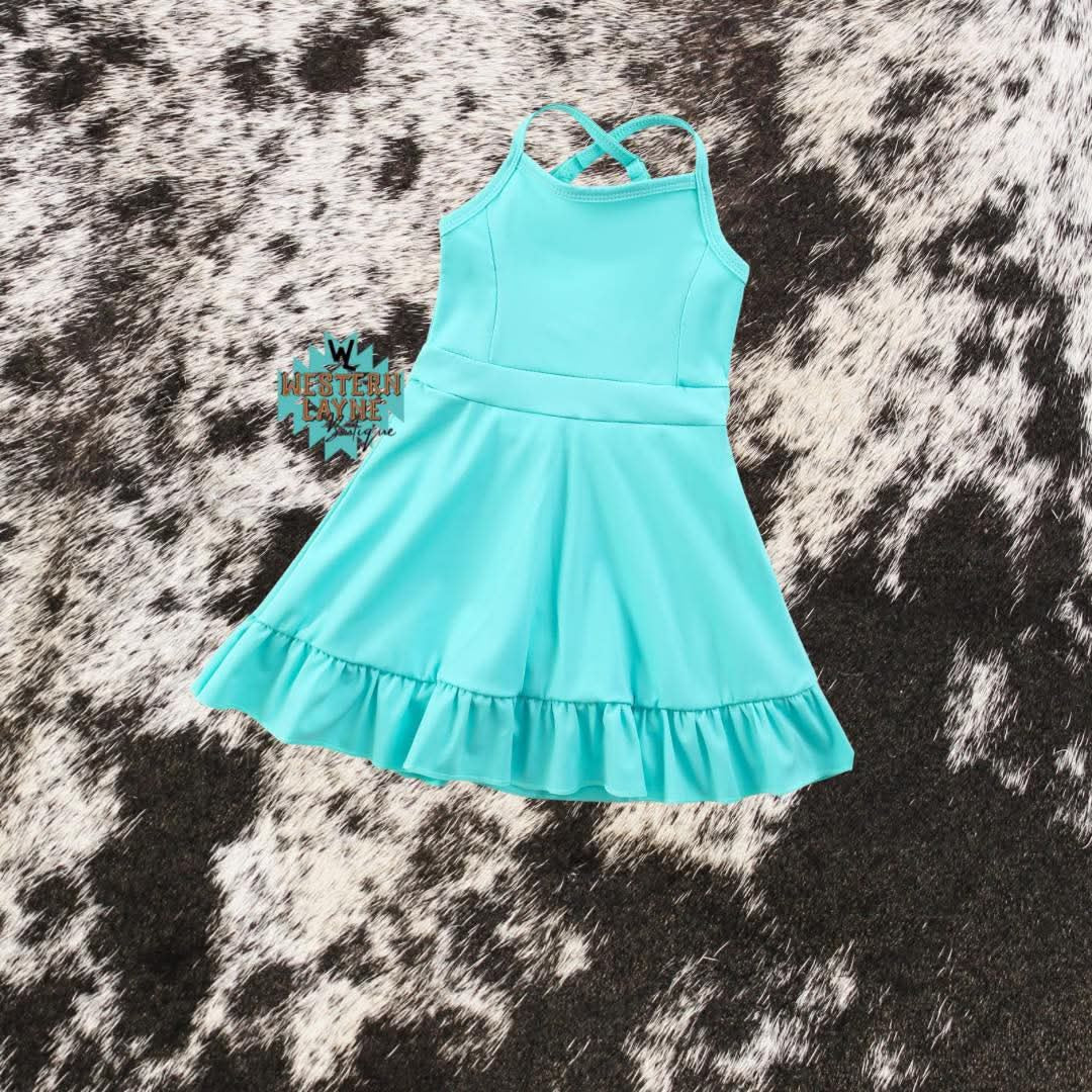 Aqua Athletic Dress
