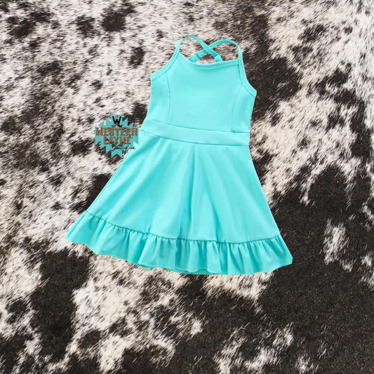 Aqua Athletic Dress