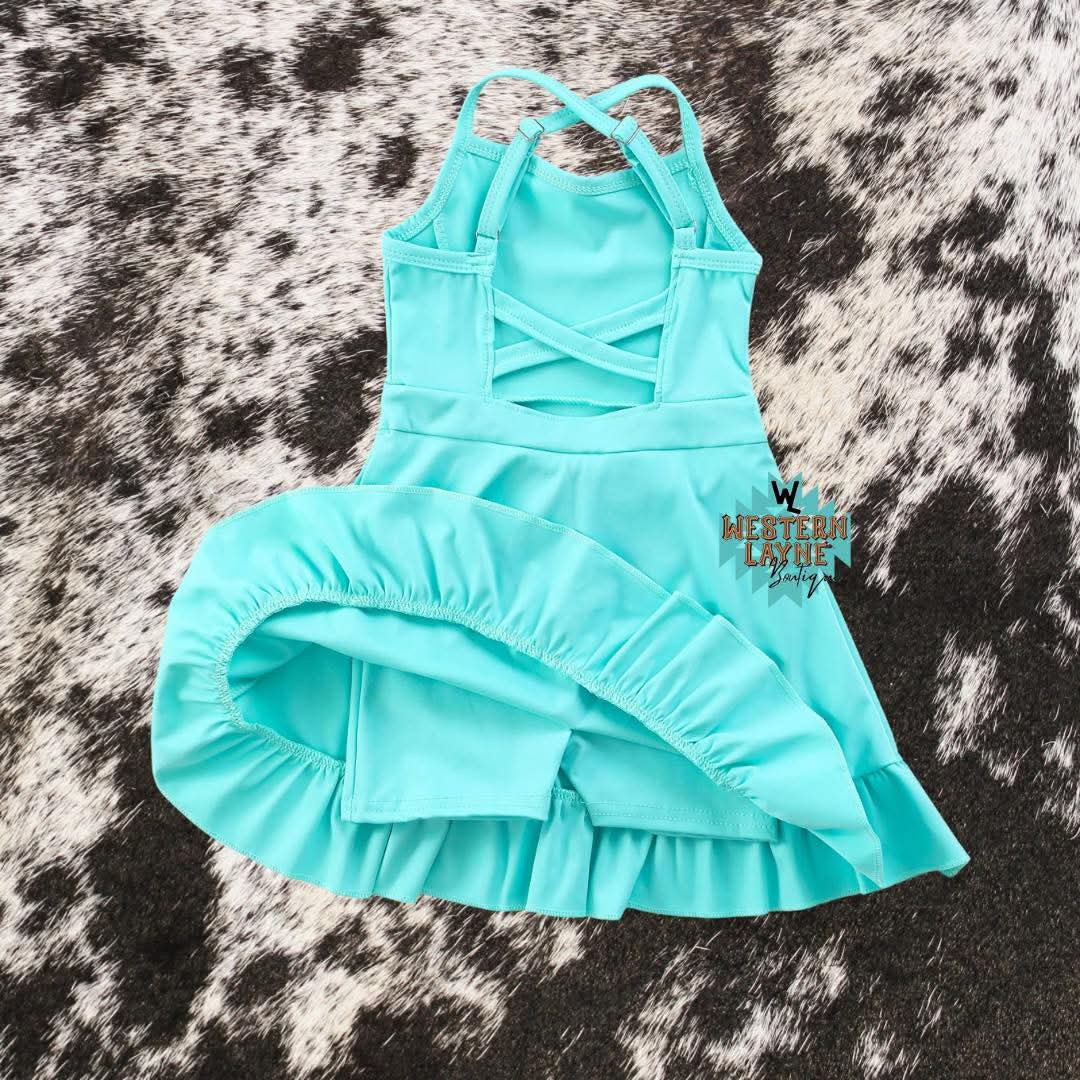 Aqua Athletic Dress