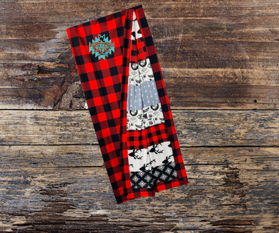 Buffalo Plaid Reversible Blanket