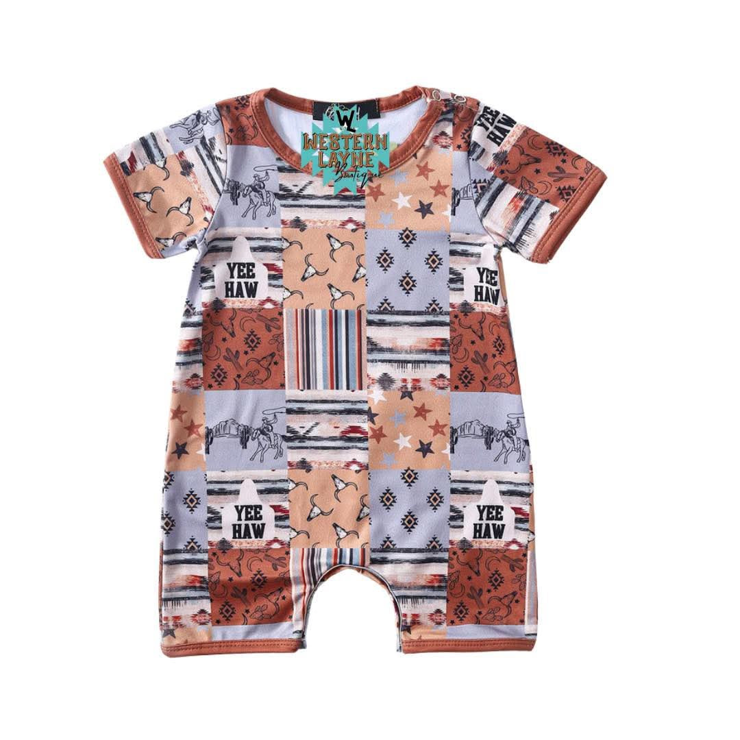 YeeHaw Rodeo Romper
