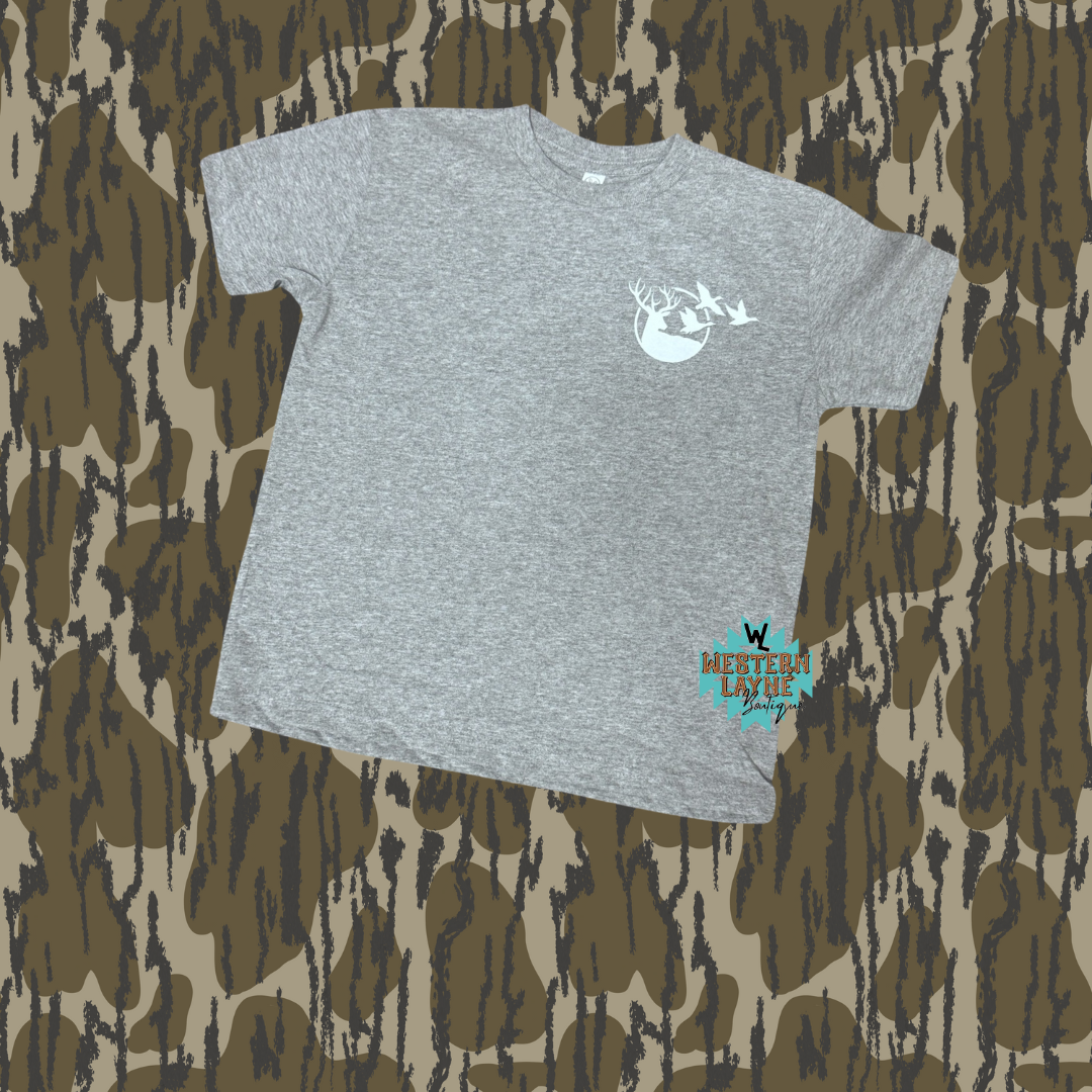 Deer/Duck Gray T-Shirt