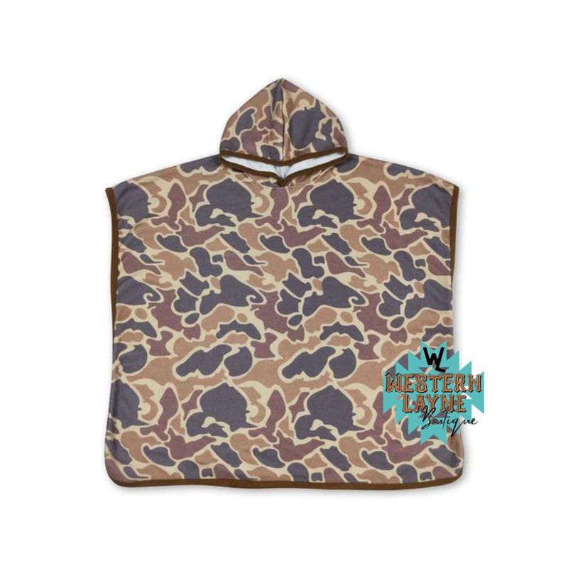 Kids Hooded Towel/Coverup