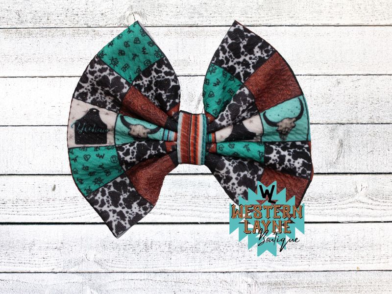 Western Quilt Bow