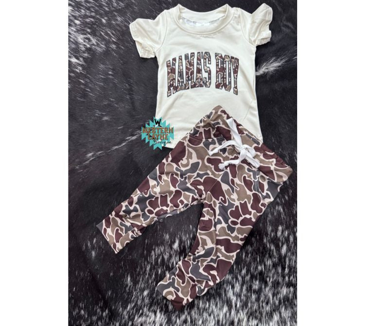 Mama's Boy Camo Set