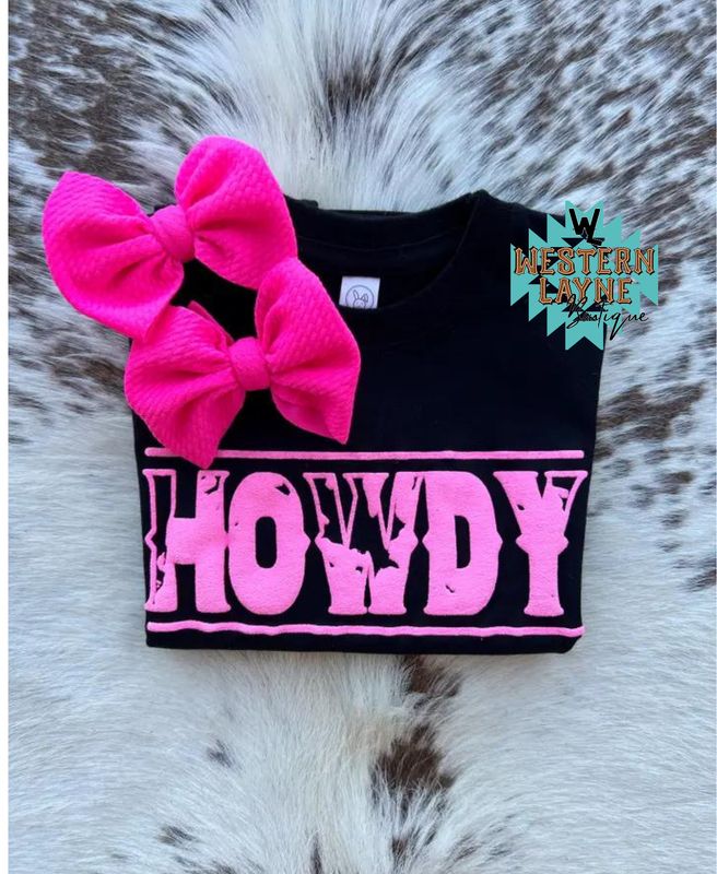 Pink Howdy T-Shirt