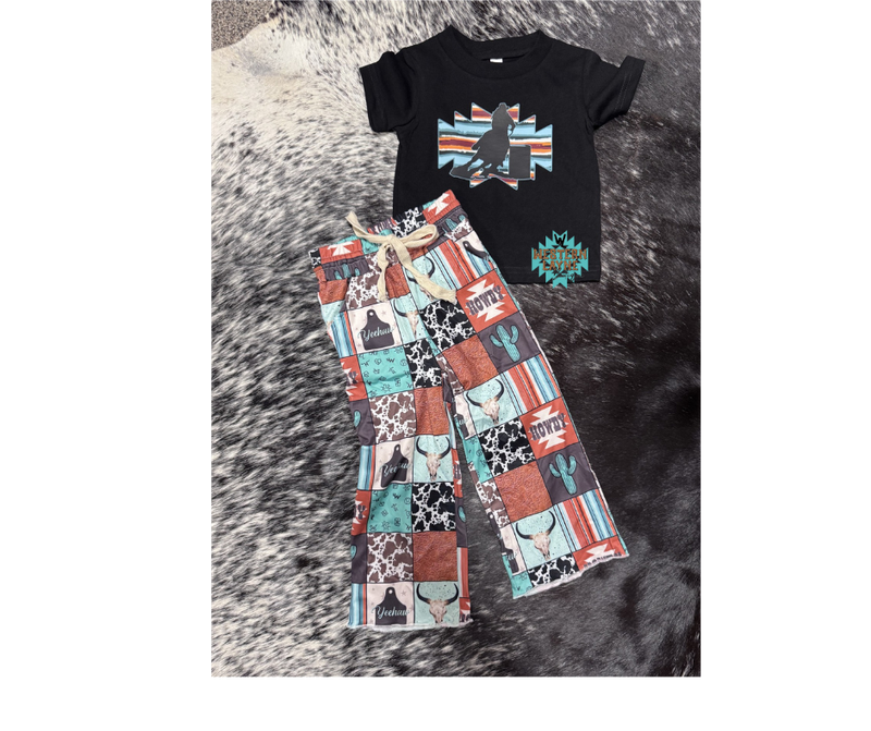 Girls Western Pants