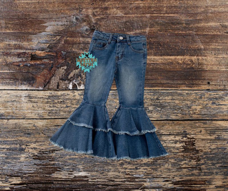 Girls Denim Bells