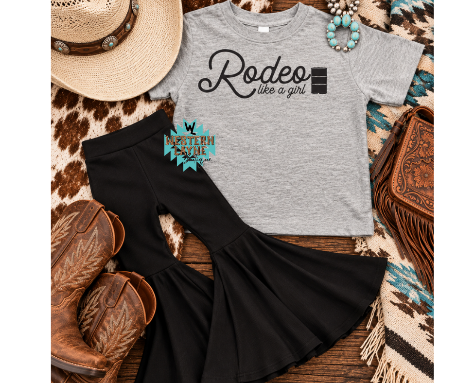 Rodeo Like A Girl T-Shirt