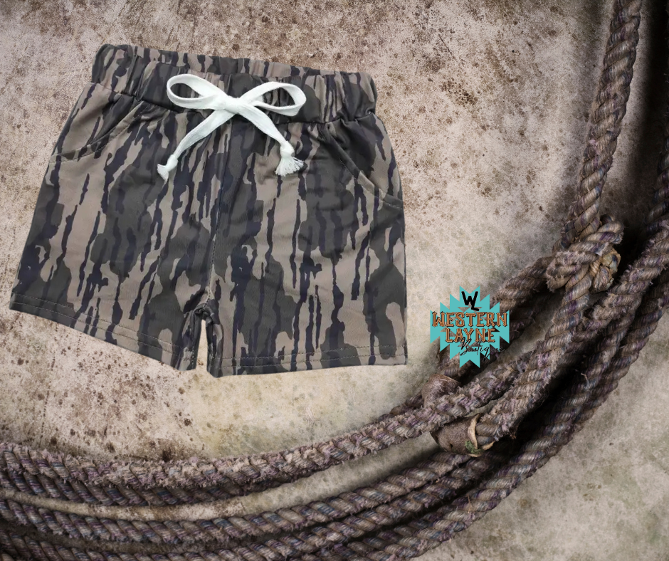 Bottomland Camo Shorts