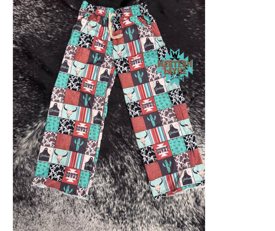 Girls Western Pants