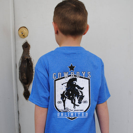 Cowboys Unlimited Diamond Bronc Tee