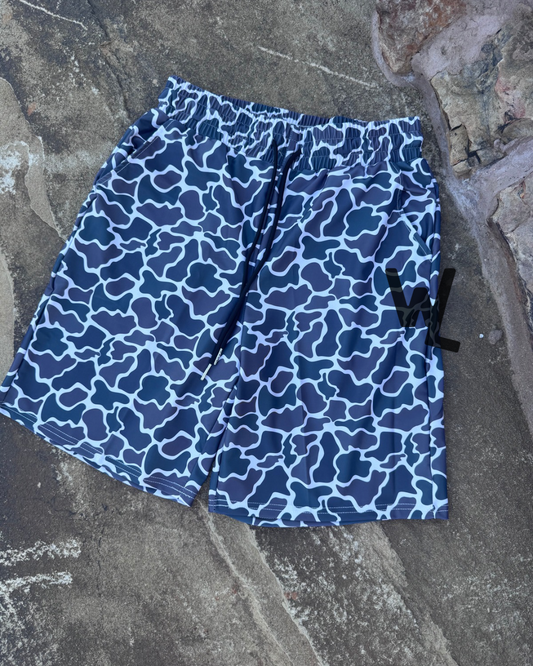 Men’s Camo Swim Trunks