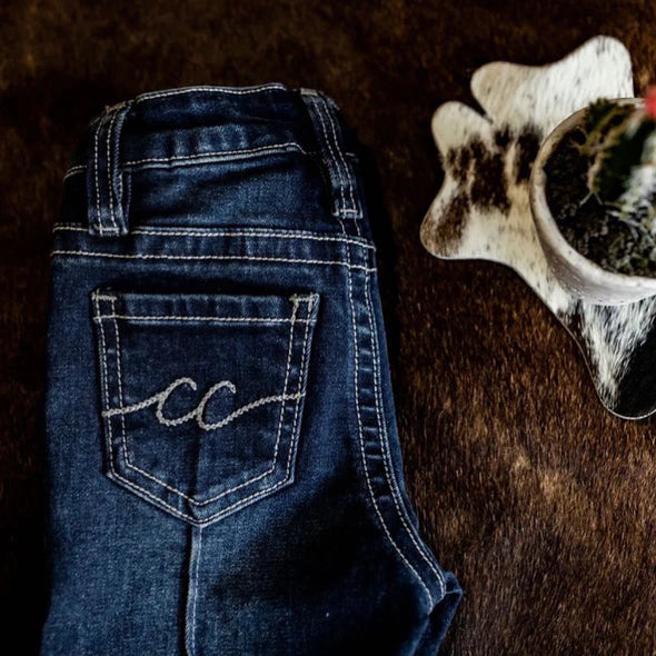 Girls Youth Trouser Jean Dark Wash