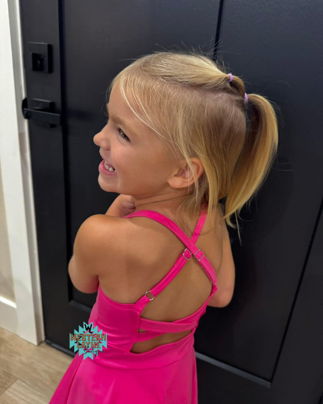 Hot Pink Athletic Dress