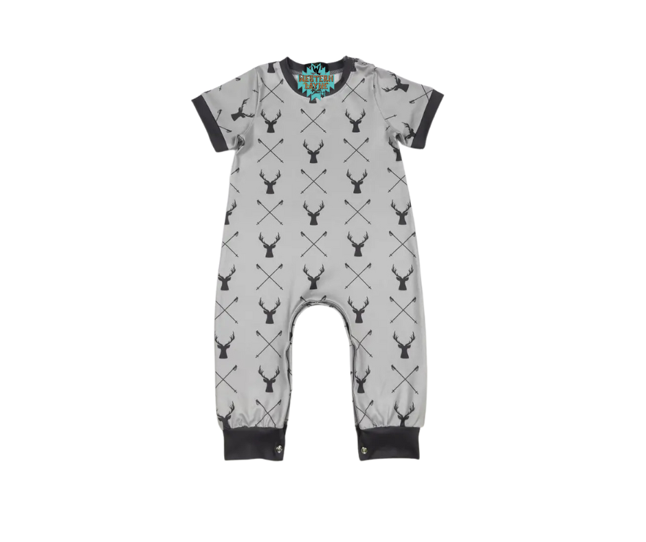 Arrow Deer Boy Romper