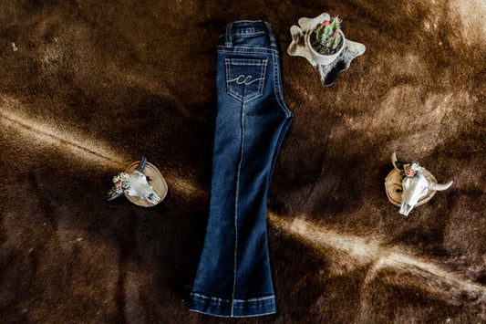 Girls Youth Trouser Jean Dark Wash