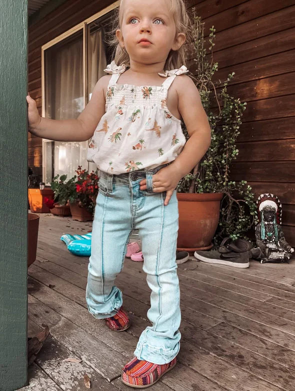 Girls Infant/Toddler Trouser Jean Light Wash