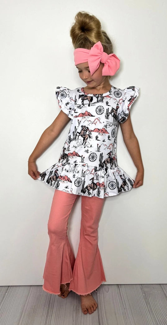 Coral Frontier Girls Set