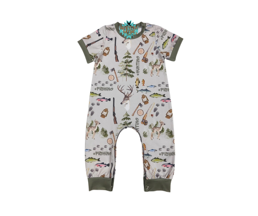 Fishing Boy Romper