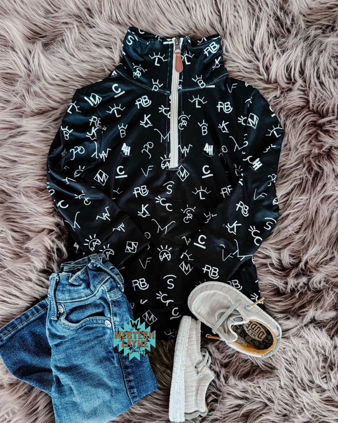 Kid’s Quarter Zip Pullover