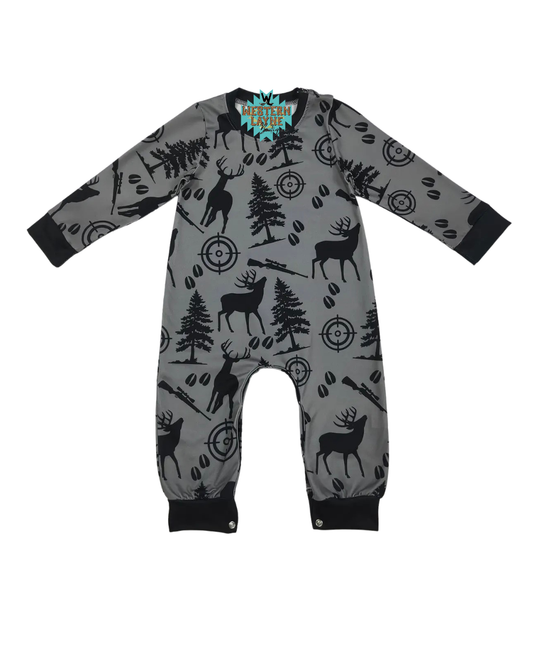 Forest Hunt Boy Romper