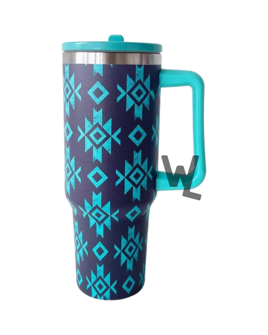 40oz Aztec Tumbler