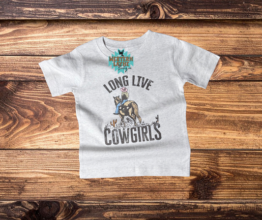 Long Live Cowgirls Oatmeal T-Shirt