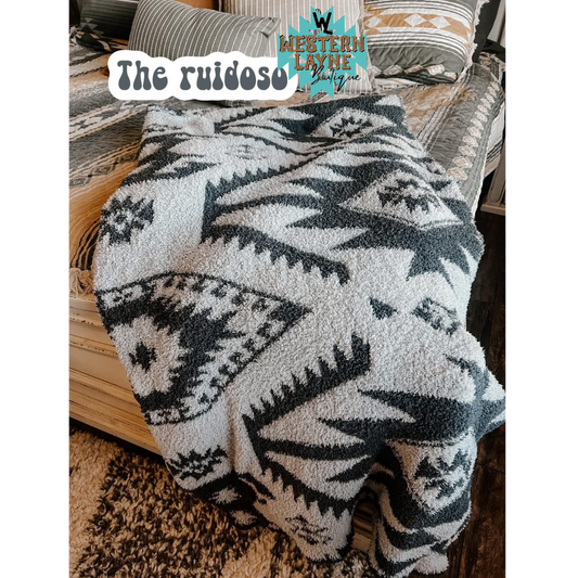Dream Me Kids Western Plush Blanket