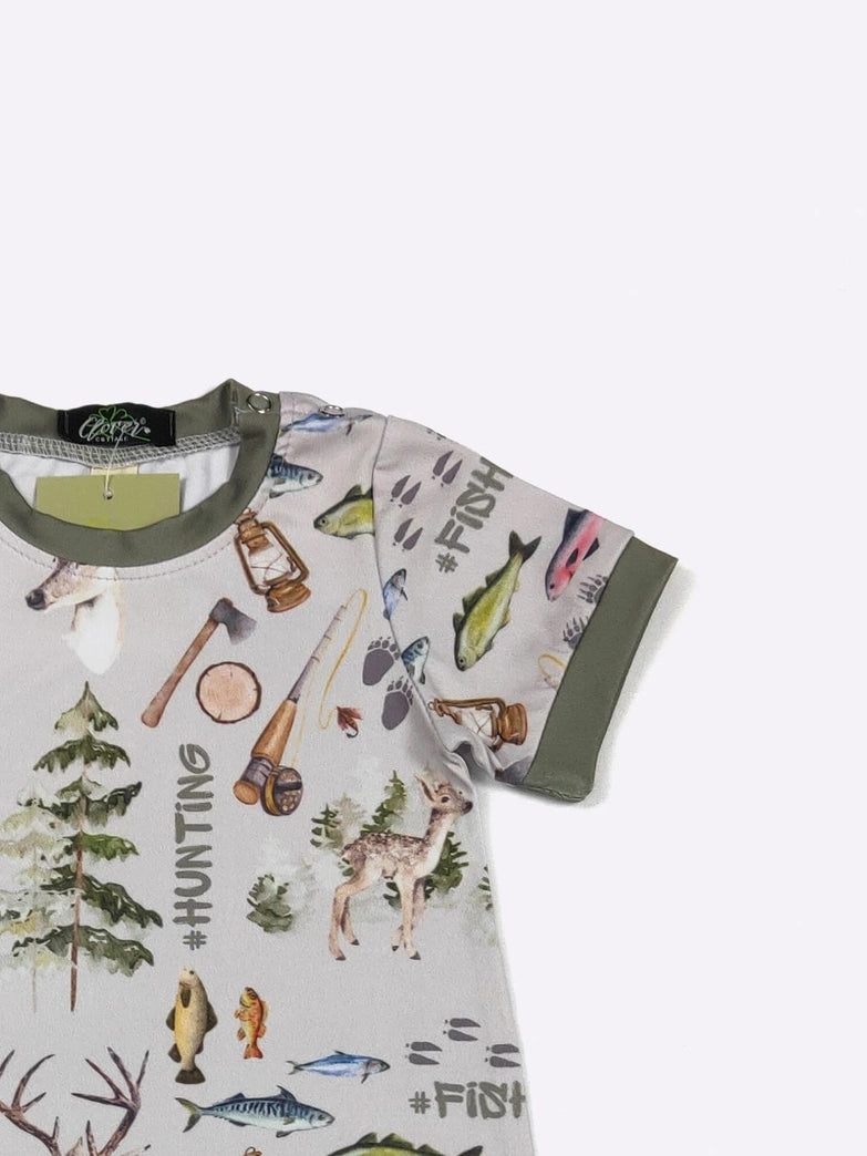 Fishing Boy Romper