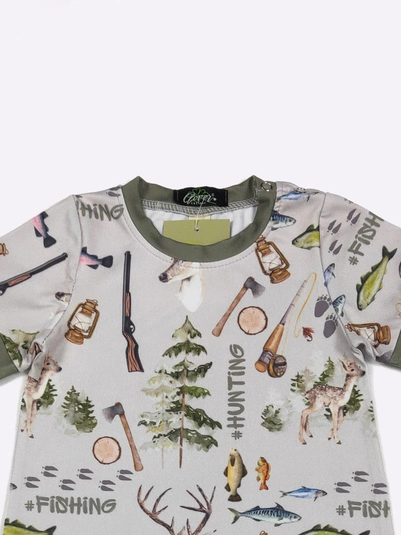 Fishing Boy Romper